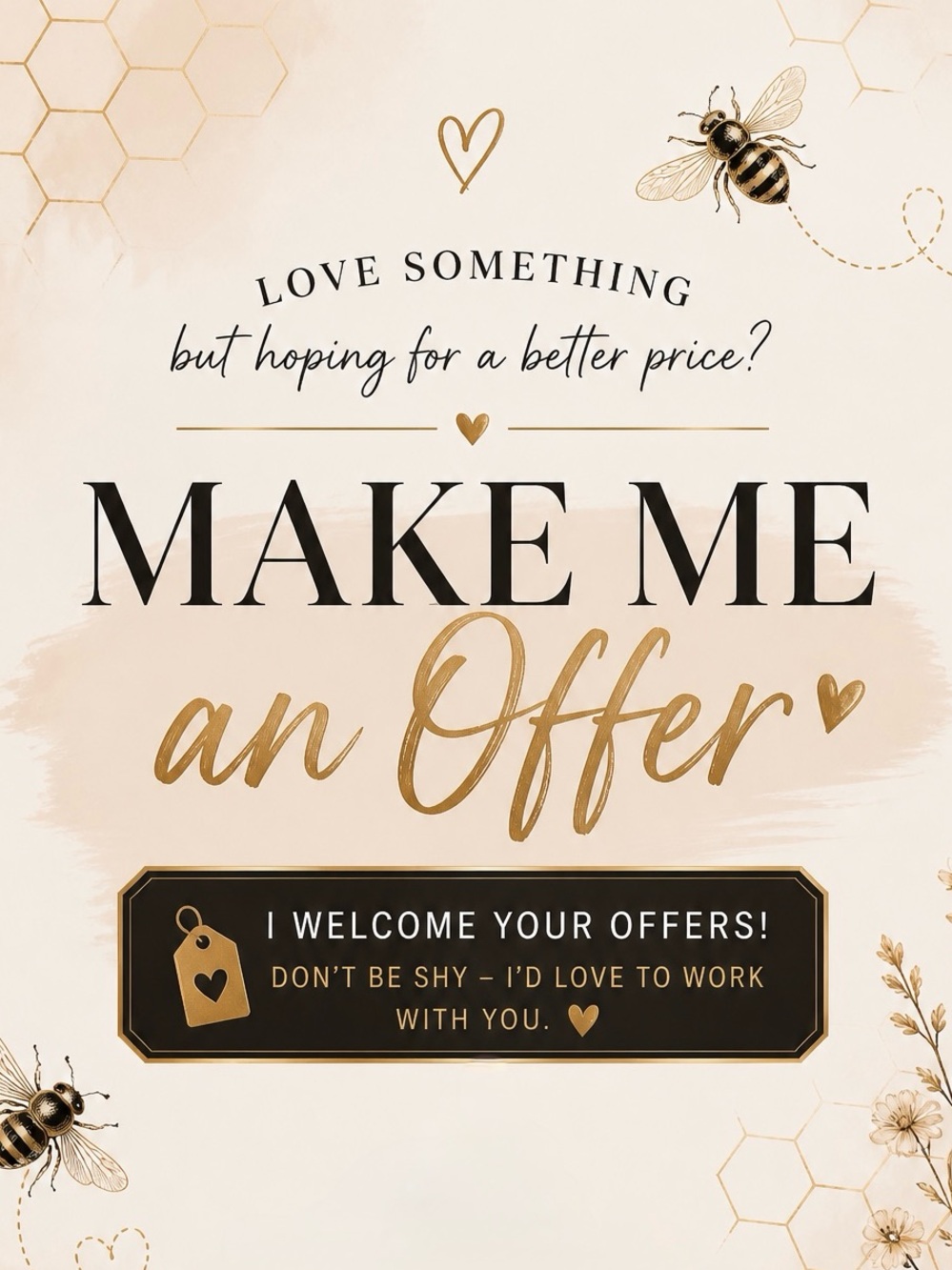 Make me an offer I can’t refuse!